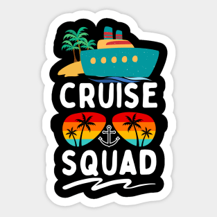 Cruise Squad 2023 Sticker